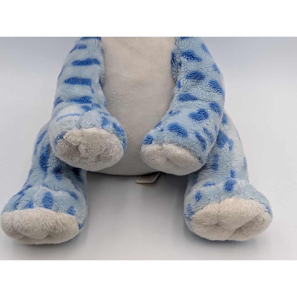Animal Alley Baby Cat Leopard Plush Blue 10 Inch Stuffed Animal Toy - Picture 3 of 11